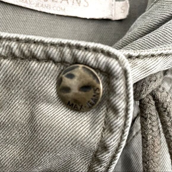 Max Jeans Drawstring Hooded Utility Jacket - Picture 8 of 11